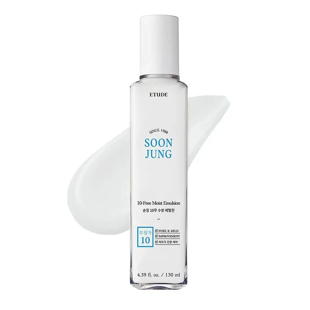 

Etude House Soon Jung 10-Free Moist Emulsion 120ml Whitening Moisturizing Anti Wrinkle Beauty Korean Skin Care Products