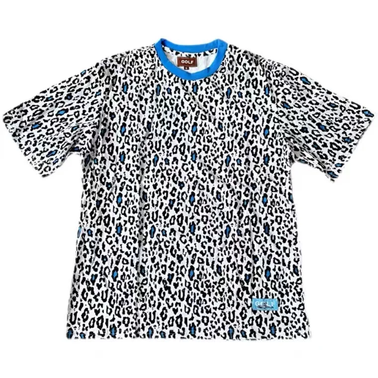 Golf Wang Le Fleur Trendy Leopard Print Loose Round Neck Half Sleeves Cotton Casual Summer Short Sleeves
Golf Wang Le Fleur Trendy Leopard Print Loose Round Neck Half Sleeves Cotton Casual Summer Short Sleeves