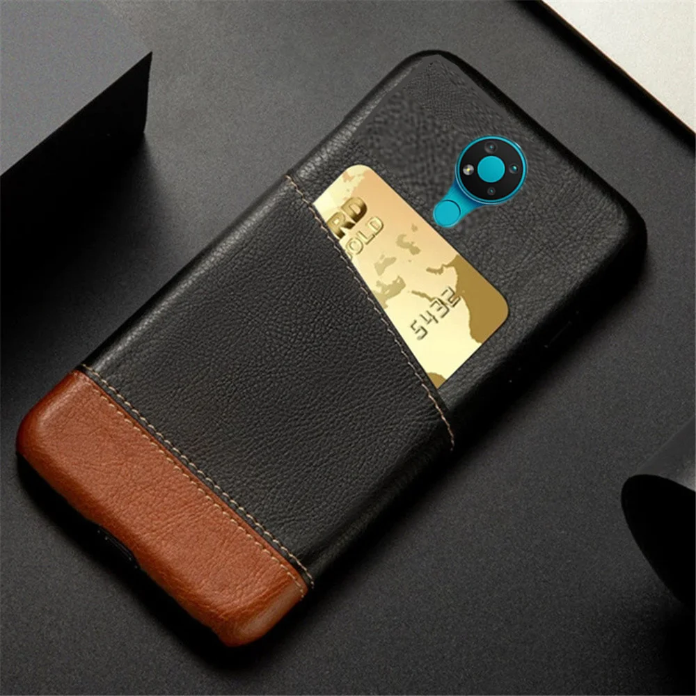 For Nokia 3.4 Case Mixed Splice PU Leather Credit Card Cover For Nokia 3.4 Nokia3.4 Cases Bumper Coque for Nokia 3.4 TA-1288
For Nokia 3.4 Case Mixed Splice PU Leather Credit Card Cover For Nokia 3.4 Nokia3.4 Cases Bumper Coque for Nokia 3.4 TA-1288