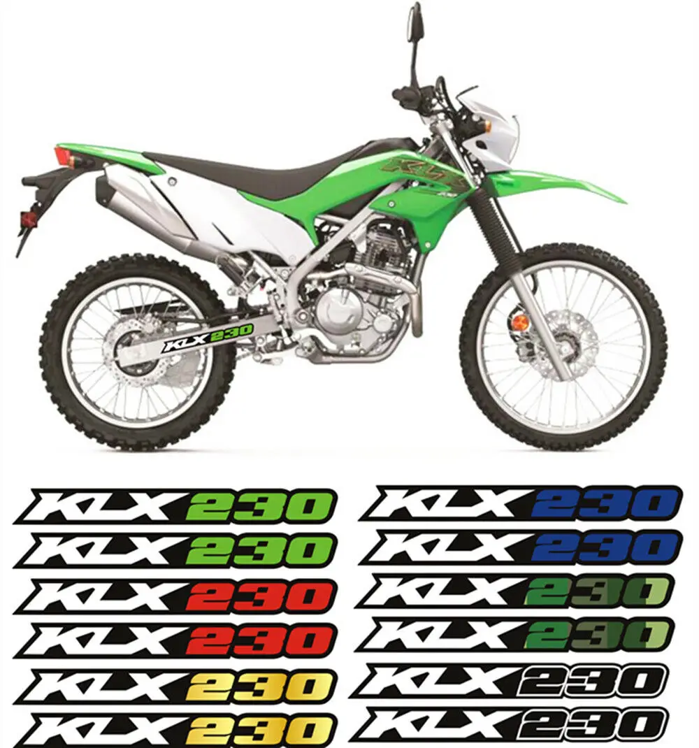 Аксессуары для мотоциклов KAWASAKI KLX 230 KLX230R KLX230S 2020 2021 2022, декоративные наклейки с отражающими свойствами
Аксессуары для мотоциклов KAWASAKI KLX 230 KLX230R KLX230S 2020 2021 2022, декоративные наклейки с отражающими свойствами
