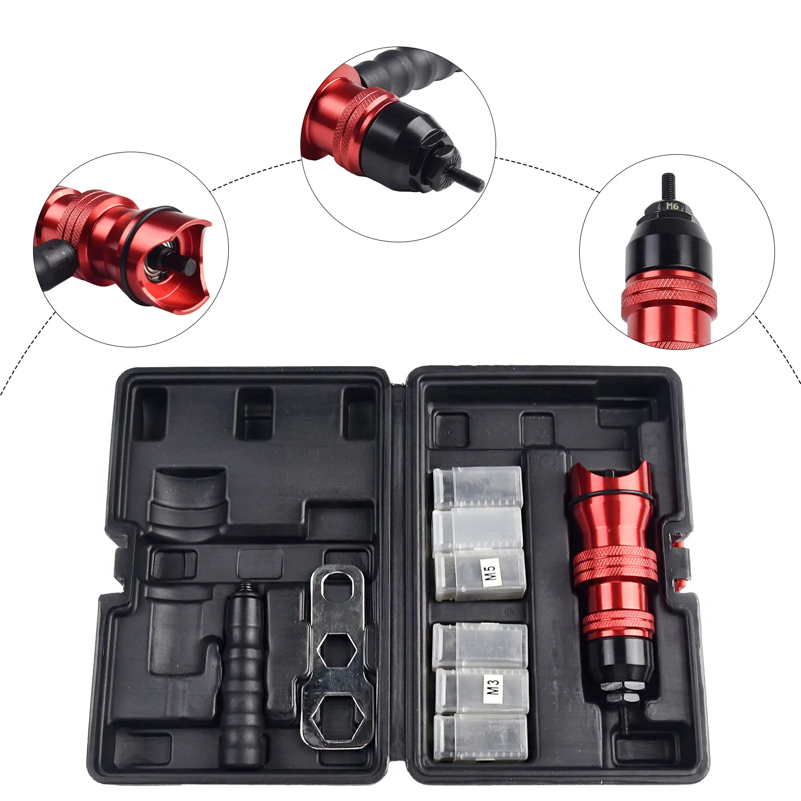 Power Tools Accessories Rivet Nut Nut Riveter Easy To Use High Carbon Steel Insertion Riveter Tool M10 Rivet Nut Tool Adapter
Power Tools Accessories Rivet Nut Nut Riveter Easy To Use High Carbon Steel Insertion Riveter Tool M10 Rivet Nut Tool Adapter