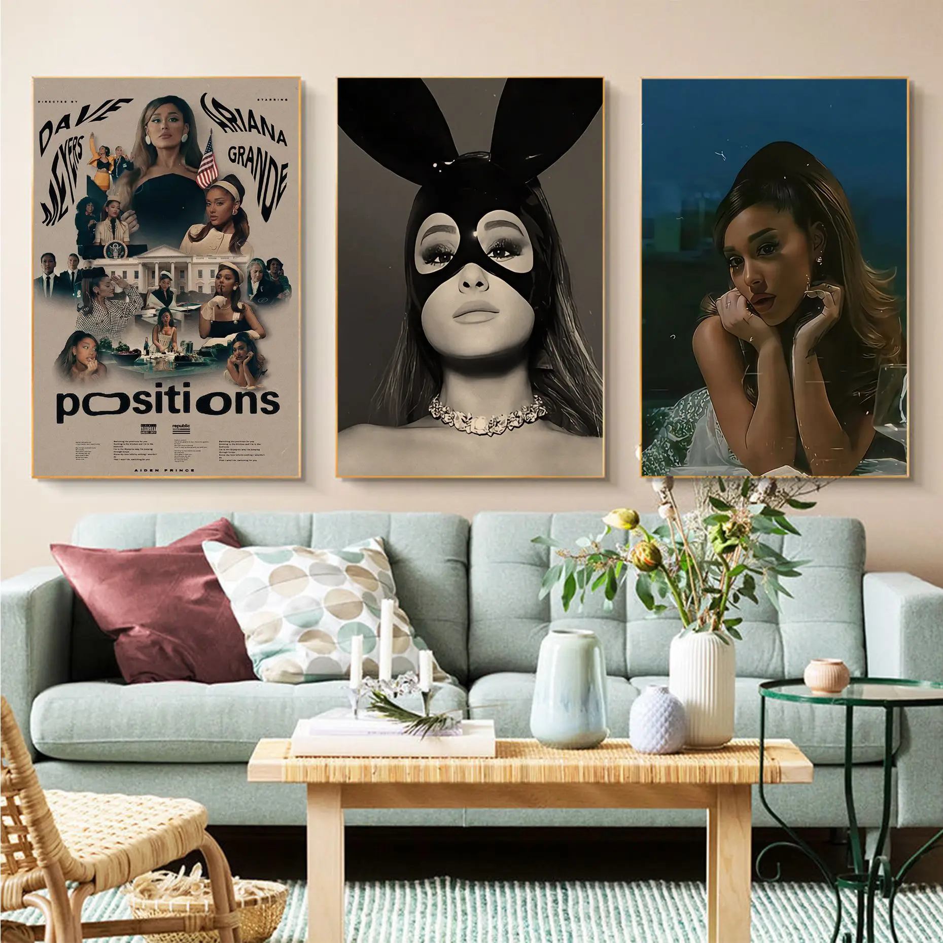 BANDAI Ariana Grande Art Poster Kraft Paper Vintage Poster Wall Art Painting Study Room Wall Decor
BANDAI Ariana Grande Art Poster Kraft Paper Vintage Poster Wall Art Painting Study Room Wall Decor