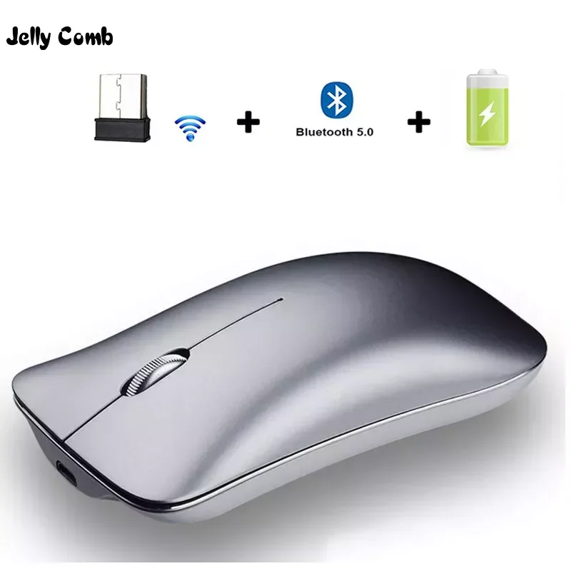 Новая беспроводная мышь in Comb Bluetooth 5,0, USB, перезаряжаемая мышь из алюминиевого сплава, Bluetooth 5,0 + 3,0 + 2,4G, беспроводная мышь, бесшумный вкладыш
Новая беспроводная мышь in Comb Bluetooth 5,0, USB, перезаряжаемая мышь из алюминиевого сплава, Bluetooth 5,0 + 3,0 + 2,4G, беспроводная мышь, бесшумный вкладыш