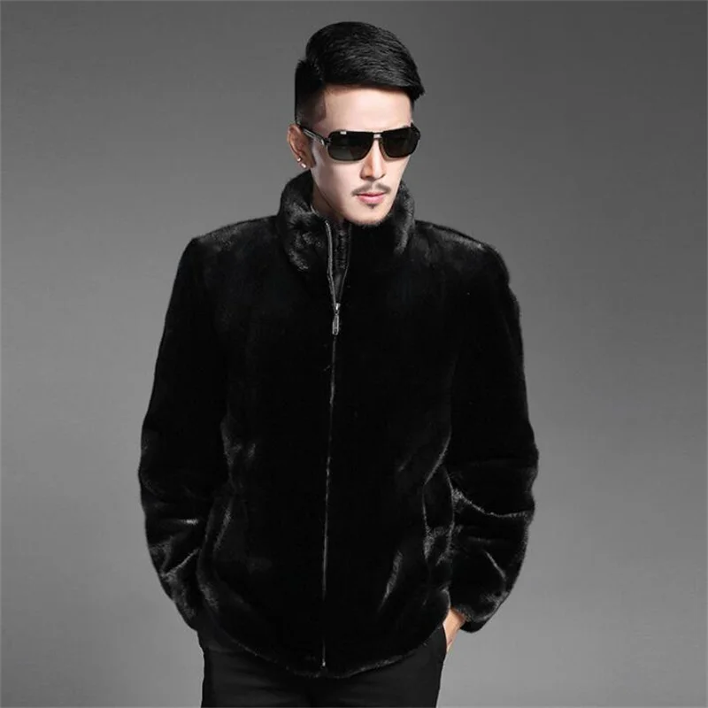 Autumn faux mink leather jacket mens winter thicken warm fur leather coat men slim jackets jaqueta de couro stand collar black
Autumn faux mink leather jacket mens winter thicken warm fur leather coat men slim jackets jaqueta de couro stand collar black