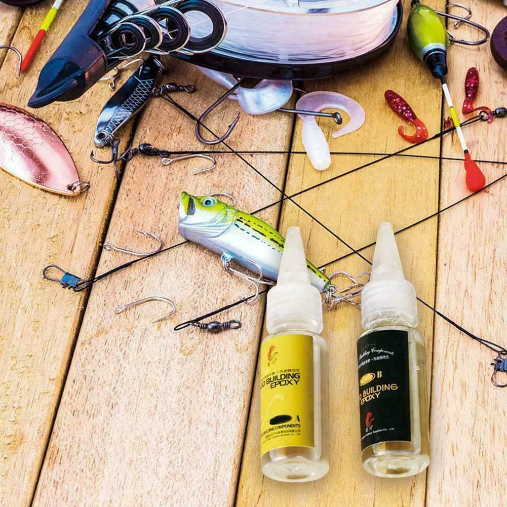 2pcs 10/20ml Fishing Rod Building Epoxy Thread Coating Rod Building Epoxy A+B Resin Glue For Raft Fishing Rod Tip Card Holder
2pcs 10/20ml Fishing Rod Building Epoxy Thread Coating Rod Building Epoxy A+B Resin Glue For Raft Fishing Rod Tip Card Holder