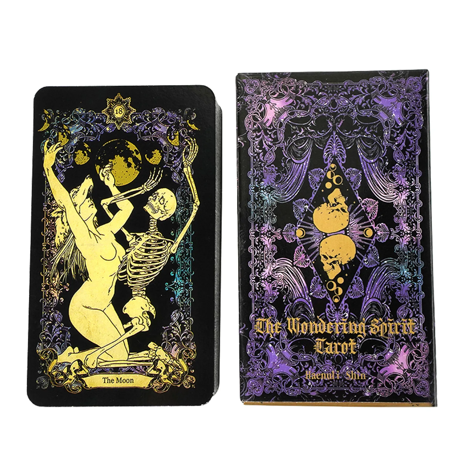 78pcs/set The Wandering Spirit Tarot English Tarot Card Cosplay Props Anime Chess Card Gifts For Beginners And Experts 
78pcs/set The Wandering Spirit Tarot English Tarot Card Cosplay Props Anime Chess Card Gifts For Beginners And Experts