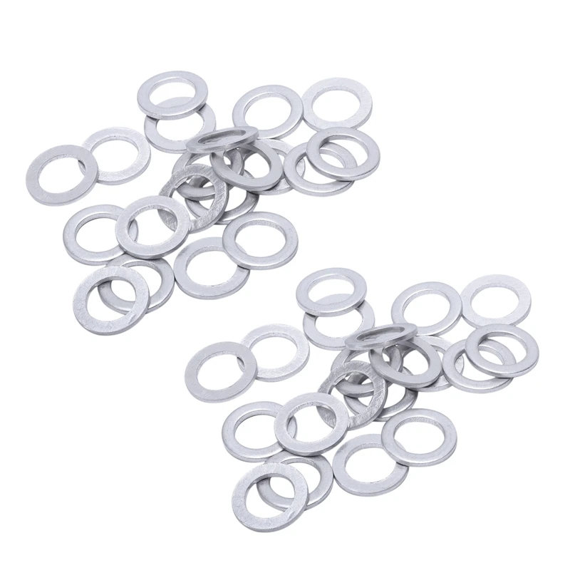 40Pcs Oil Drain Plug Washer Gaskets For Honda/Acura 94109-14000
40Pcs Oil Drain Plug Washer Gaskets For Honda/Acura 94109-14000