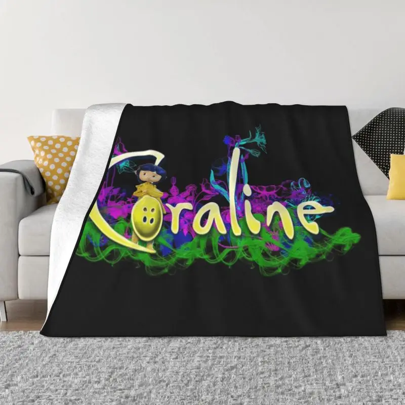 Теплое фланелевое одеяло Coraline, мягкое флисовое покрывало с 3D рисунком, покрывало для кровати, дивана
Теплое фланелевое одеяло Coraline, мягкое флисовое покрывало с 3D рисунком, покрывало для кровати, дивана