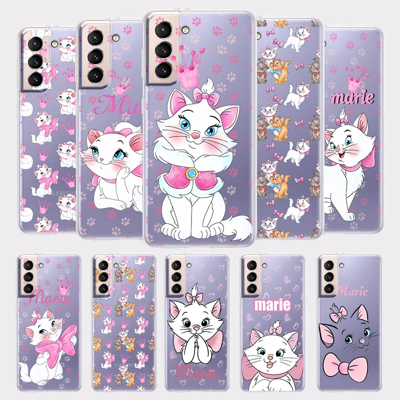 Marie Cat Anime For Samsung Galaxy S23 S22 S21 S20 Ultra Plus Pro S10 S9 S8 S7 4G 5G Soft Transparent Phone Case Coque Capa
Marie Cat Anime For Samsung Galaxy S23 S22 S21 S20 Ultra Plus Pro S10 S9 S8 S7 4G 5G Soft Transparent Phone Case Coque Capa