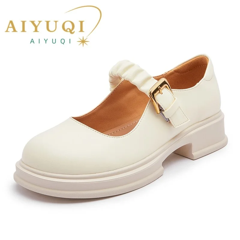 Mary Jane Shoes Women Genuine Leather 2023 New Genuine Leather Women Spring Shoes Vintage Round Toe College Style Loafers Woman
Mary Jane Shoes Women Genuine Leather 2023 New Genuine Leather Women Spring Shoes Vintage Round Toe College Style Loafers Woman