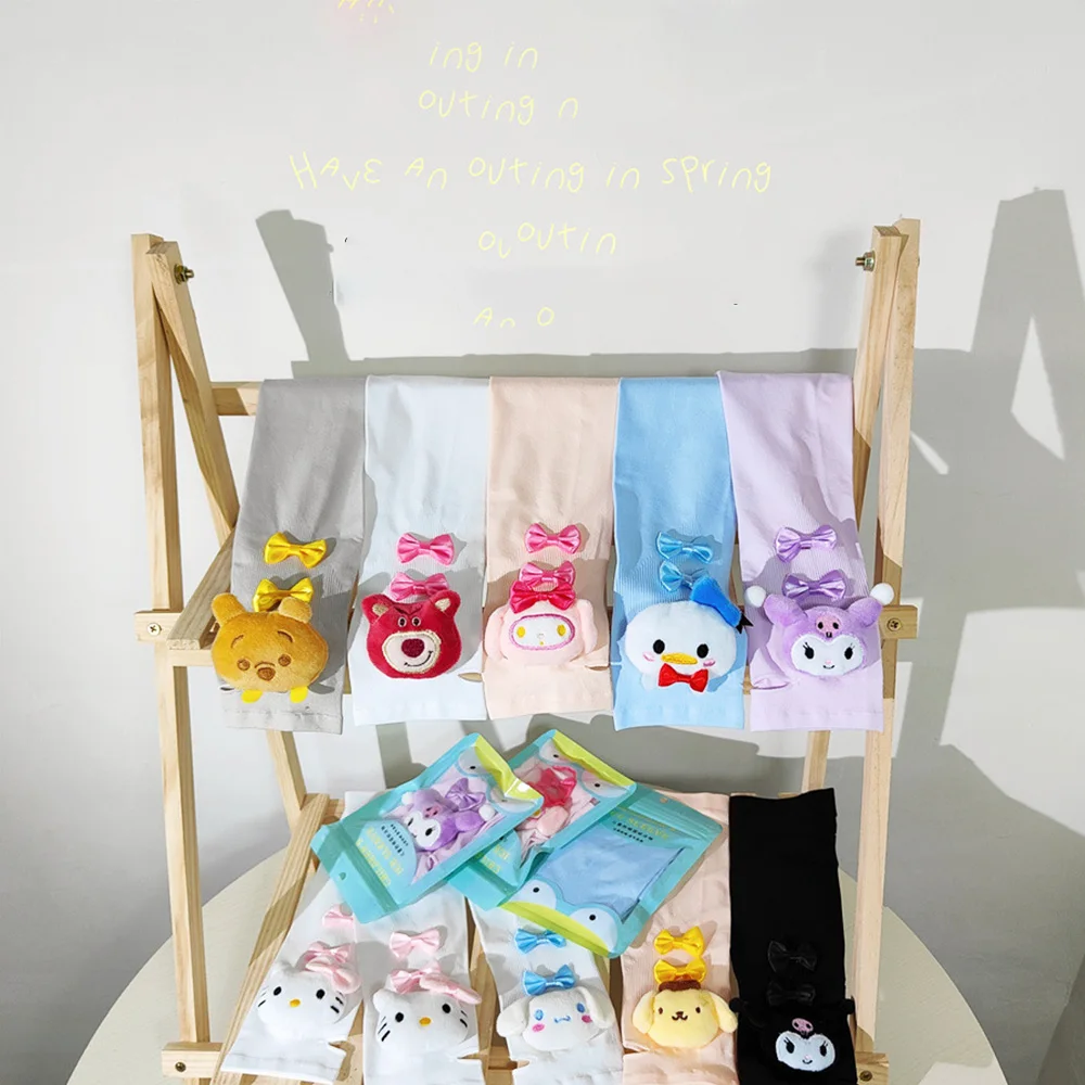 New Summer Sanrio Ice Sleeves For Women Sun UV Protection Cute Arm Sleeves Kuromi My Melody Breathable Quick Dry Ice Silk Sleeve
New Summer Sanrio Ice Sleeves For Women Sun UV Protection Cute Arm Sleeves Kuromi My Melody Breathable Quick Dry Ice Silk Sleeve