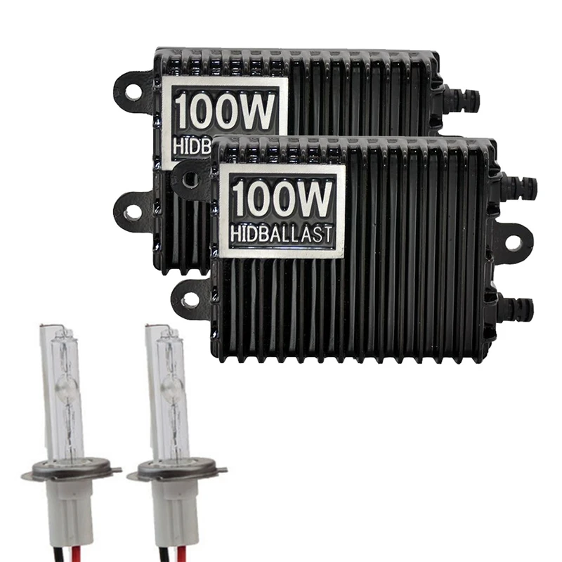100W Ballast HID Xenon Kit Headlight 12V H7 6000K Light Bulb Auto Car Headlight With Slim Ballast
100W Ballast HID Xenon Kit Headlight 12V H7 6000K Light Bulb Auto Car Headlight With Slim Ballast