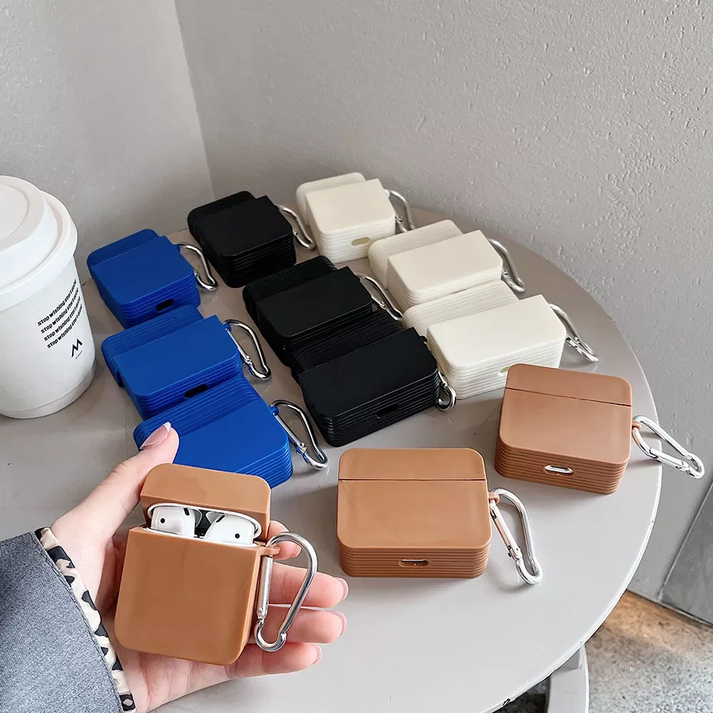 Square Solid Color Earphone Case For AirPods 2 3 Pro Cover Soft INS Klein Blue Protector Cases Accessories for AirPods 1/3 funda
Square Solid Color Earphone Case For AirPods 2 3 Pro Cover Soft INS Klein Blue Protector Cases Accessories for AirPods 1/3 funda