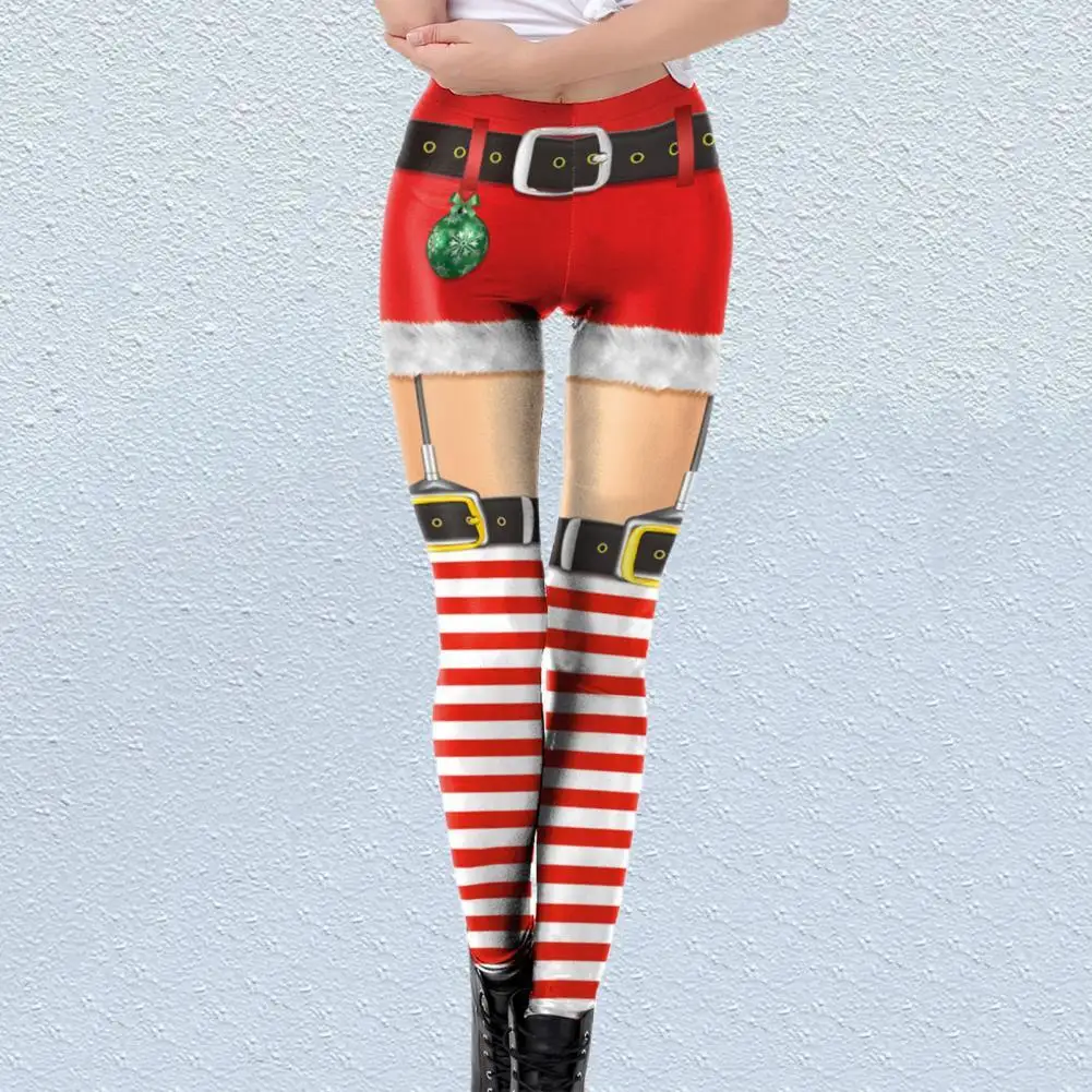 Christmas Trousers Christmas Print Leggings Striped Women Trousers Funny Pattern Elasticity Xmas Leggings Pants for Yoga
Christmas Trousers Christmas Print Leggings Striped Women Trousers Funny Pattern Elasticity Xmas Leggings Pants for Yoga