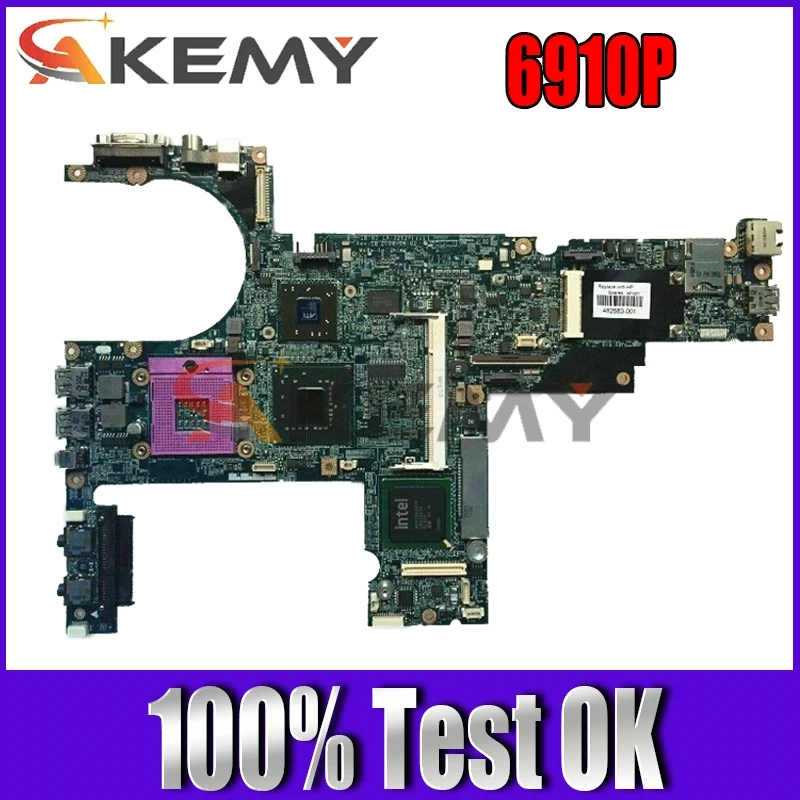 Материнская плата AKemyIBT00 LA-3262P 482583-001 для ноутбука HP Compaq 6910p с графикой ddr2 128 Мб
Материнская плата AKemyIBT00 LA-3262P 482583-001 для ноутбука HP Compaq 6910p с графикой ddr2 128 Мб