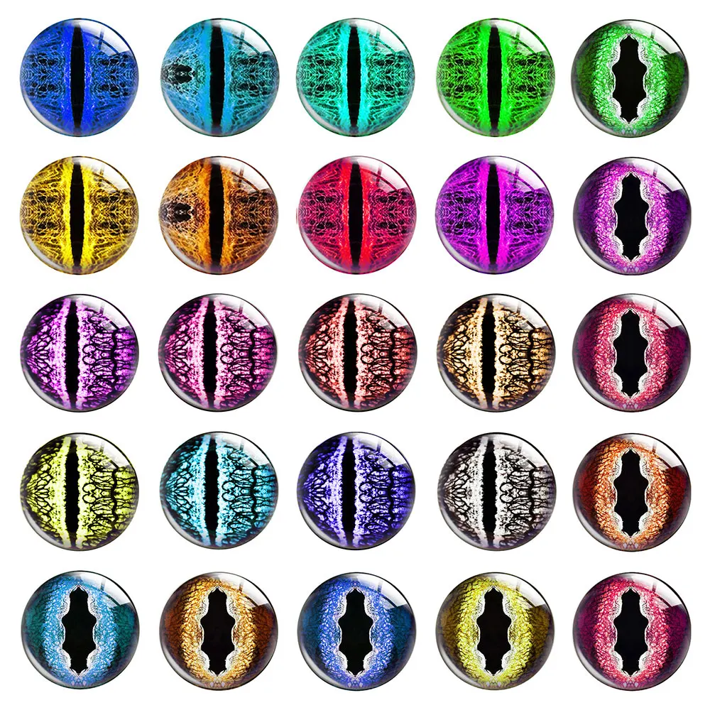 Handmade Animal Eyes Dragon Cat Horse Round Photo Glass Cabochon Demo Flat Back Cameo For Diy Toys Jewelry Making Accessories
Handmade Animal Eyes Dragon Cat Horse Round Photo Glass Cabochon Demo Flat Back Cameo For Diy Toys Jewelry Making Accessories