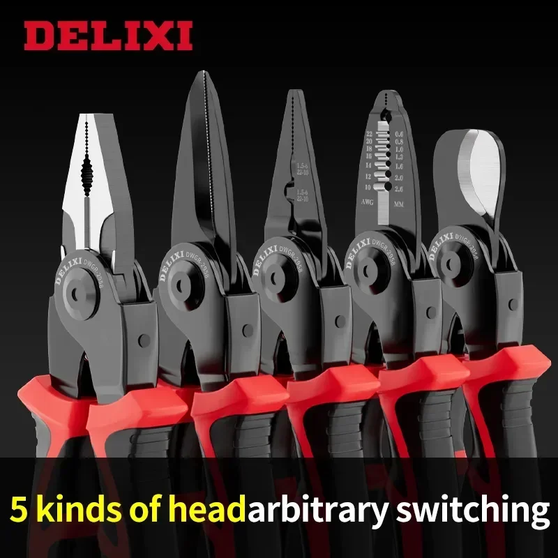 Multifunctional Needle Pliers Cutting Tools Electrician Wire Replaceable Wire Nosed Special Stripping Pliers Pliers Electricians
Multifunctional Needle Pliers Cutting Tools Electrician Wire Replaceable Wire Nosed Special Stripping Pliers Pliers Electricians