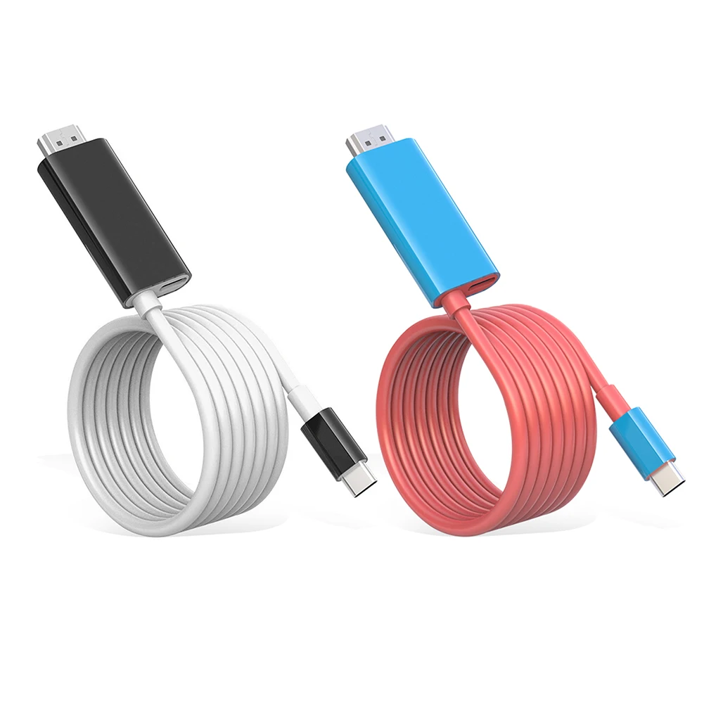 Type C Adapter Cable Converter Connect Cable 4K HD Sync Cable for Switch Apple Microsoft Lenovo HDMI-compatible
Type C Adapter Cable Converter Connect Cable 4K HD Sync Cable for Switch Apple Microsoft Lenovo HDMI-compatible