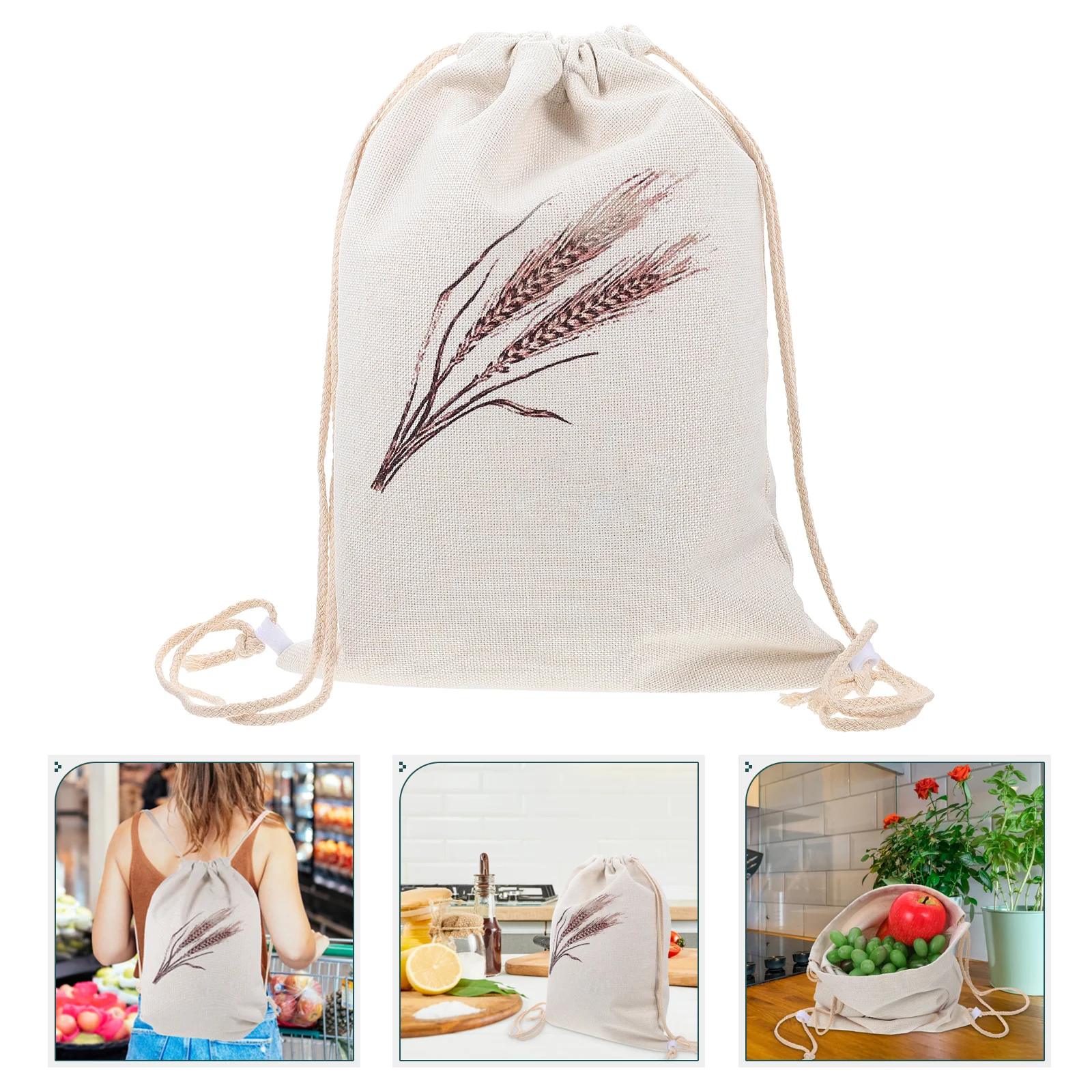 Bags Bag Vegetable Produce Reusable Storage Drawstring Muslin Shopping Fruit Cotton Pouch Grocery Drawstring Sack
Bags Bag Vegetable Produce Reusable Storage Drawstring Muslin Shopping Fruit Cotton Pouch Grocery Drawstring Sack