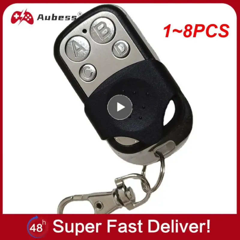 1~8PCS 433MHz Remote Control 4CH Key Copy Duplicator for Car Key Electric Gate Garage Door Cloning for CAME Remotes
1~8PCS 433MHz Remote Control 4CH Key Copy Duplicator for Car Key Electric Gate Garage Door Cloning for CAME Remotes