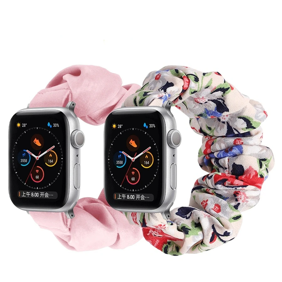 Scrunchie Strap for Apple Watch Band 44mm 40mm 42mm 38mm Elastic Nylon Smart Bracelet for Iwatch 5 4 3 SE 6 7 45mm 41mm
Scrunchie Strap for Apple Watch Band 44mm 40mm 42mm 38mm Elastic Nylon Smart Bracelet for Iwatch 5 4 3 SE 6 7 45mm 41mm