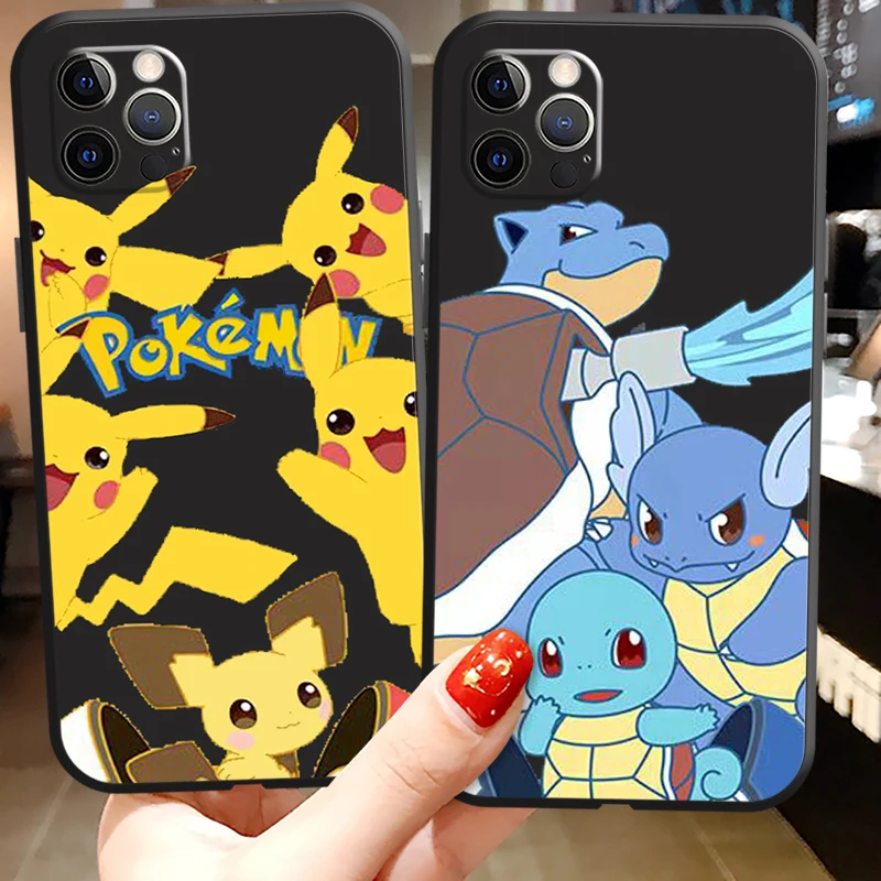 Pikachu Pokémon Phone Cases For iPhone 11 12 Pro MAX 6S 7 8 Plus XS MAX 12 13 Mini X XR SE 2020 Back Cover Soft TPU Coque
Pikachu Pokémon Phone Cases For iPhone 11 12 Pro MAX 6S 7 8 Plus XS MAX 12 13 Mini X XR SE 2020 Back Cover Soft TPU Coque