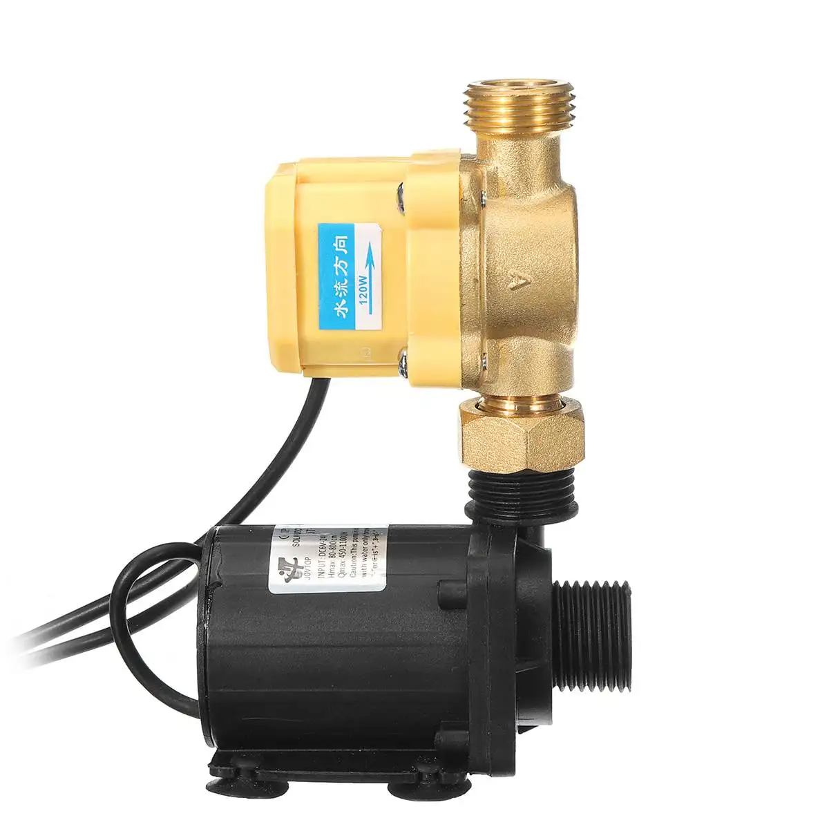 Water Pump 1100L/H 24V DC Solar Brushless Motor Water Circulation Heater Shower Machine Booster Submersibles Pump Shaft Pump
Water Pump 1100L/H 24V DC Solar Brushless Motor Water Circulation Heater Shower Machine Booster Submersibles Pump Shaft Pump