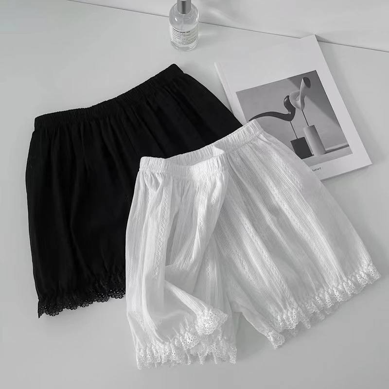 Pure Cotton Knickers Women Girl Safety Pants Lolita Shorts Pumpkin Style Panties Summer Kawaii White Vintage Victorian Bloomers
Pure Cotton Knickers Women Girl Safety Pants Lolita Shorts Pumpkin Style Panties Summer Kawaii White Vintage Victorian Bloomers