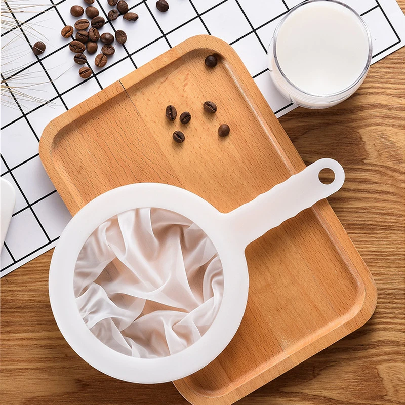 80-450 Mesh Kitchen Ultra-fine Mesh Strainer Kitchen Nylon Mesh Filter Spoon for Suitable for Milk Yogurt Soy Milk Coffee
80-450 Mesh Kitchen Ultra-fine Mesh Strainer Kitchen Nylon Mesh Filter Spoon for Suitable for Milk Yogurt Soy Milk Coffee