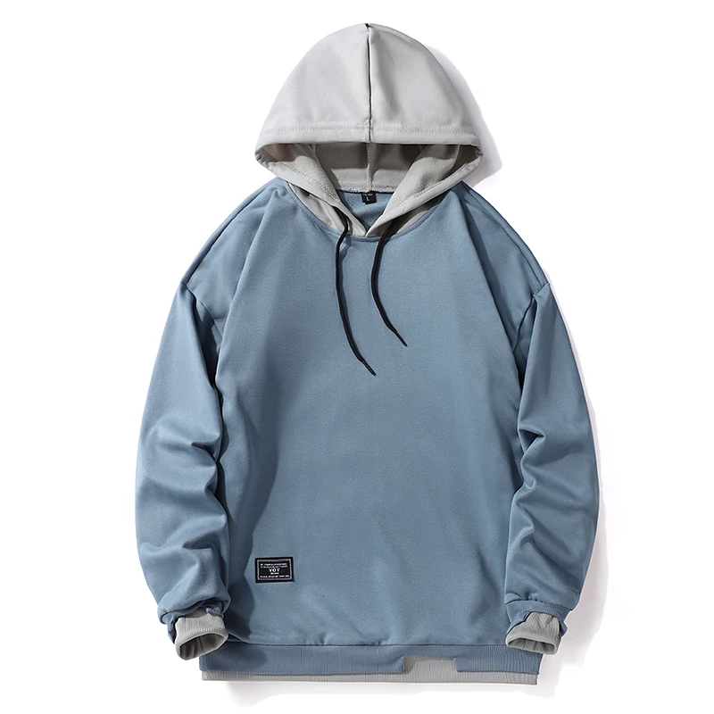 Hooded hoodie men 2023 spring and autumn loose tide brand fake two coats men's fashion casual clothes on
Hooded hoodie men 2023 spring and autumn loose tide brand fake two coats men's fashion casual clothes on