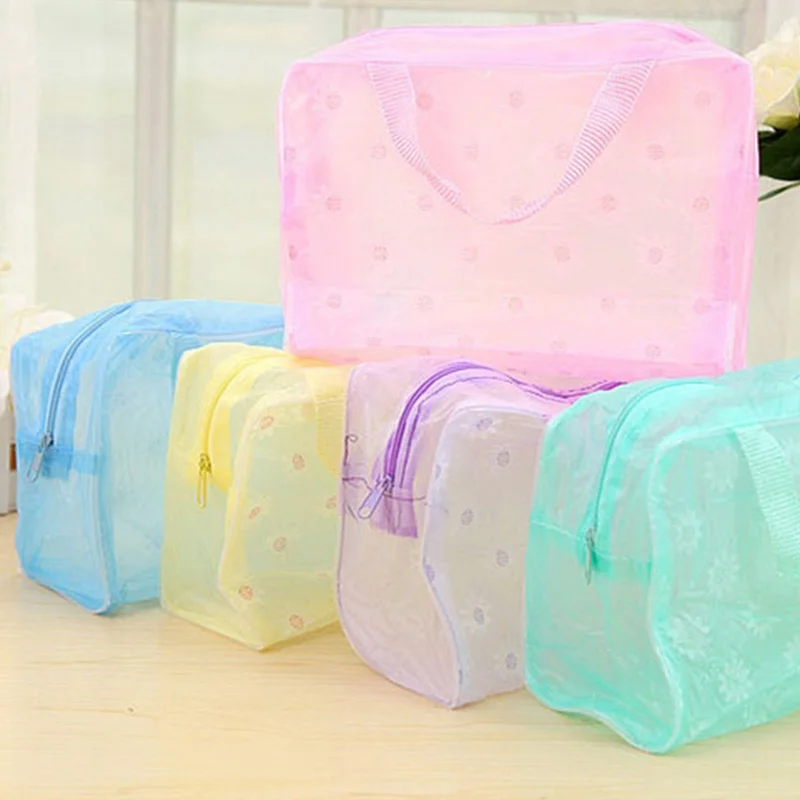 Transparent reizen cosmetics large capaciteit draagbe shopping organizer badkamer waterdichte toilets makeup tas 
Transparent reizen cosmetics large capaciteit draagbe shopping organizer badkamer waterdichte toilets makeup tas