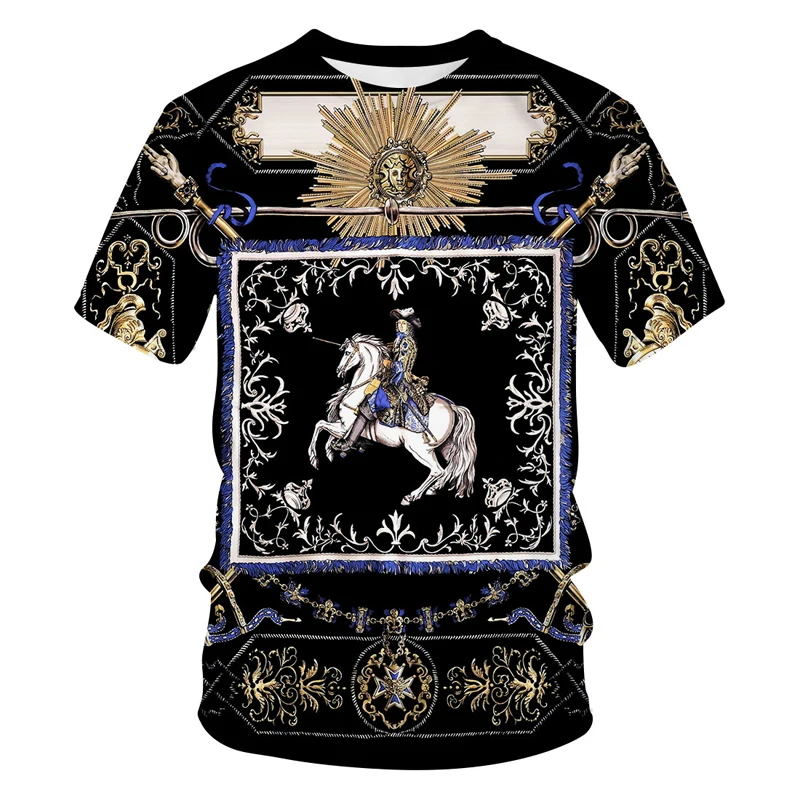 2022 Summer Men's T-shirt Casual Breathable T-Shirt 3D abstract Art Printed Short Sleeve T-shirt Street Fashion Personality Top
2022 Summer Men's T-shirt Casual Breathable T-Shirt 3D abstract Art Printed Short Sleeve T-shirt Street Fashion Personality Top