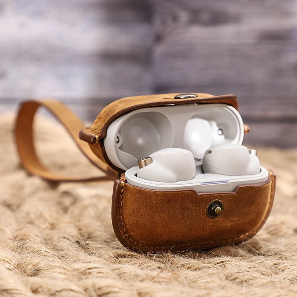 Suitable For Sony Wf-1000Xm4 Earphone Protective Sleeve Cowhide Earphone Sleeve
Suitable For Sony Wf-1000Xm4 Earphone Protective Sleeve Cowhide Earphone Sleeve