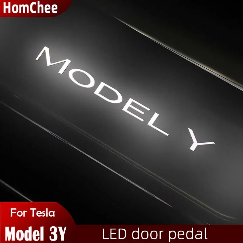 HomChee Wireless LED illuminated Pedal fit Tesla Model Door Edge Protectors Model 3 model Y Welcome Light for tesla
HomChee Wireless LED illuminated Pedal fit Tesla Model Door Edge Protectors Model 3 model Y Welcome Light for tesla