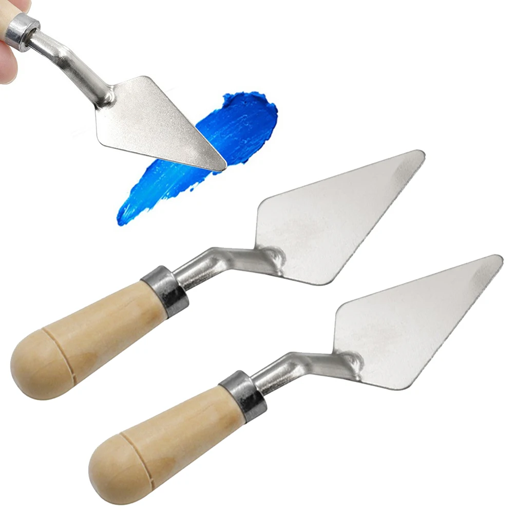 2 Pcs Palette Cutter Scrapers Stainless Steel Palette Cutter Art Tools Hand Tools Oil Mix Painter High Quality
2 Pcs Palette Cutter Scrapers Stainless Steel Palette Cutter Art Tools Hand Tools Oil Mix Painter High Quality