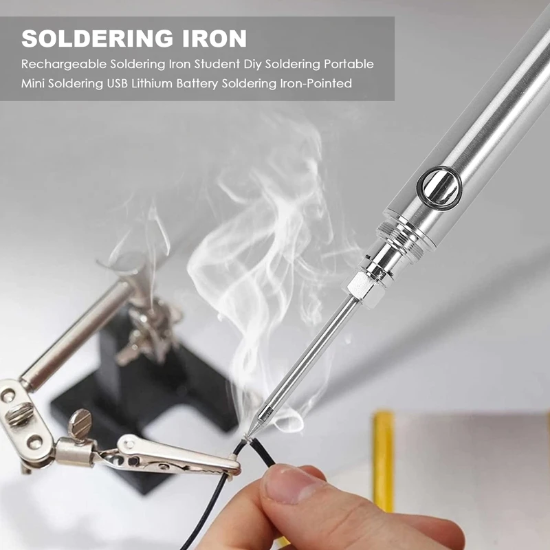 Rechargeable Soldering Iron Student Diy Soldering Portable Mini Soldering USB Lithium Battery Soldering Iron
Rechargeable Soldering Iron Student Diy Soldering Portable Mini Soldering USB Lithium Battery Soldering Iron