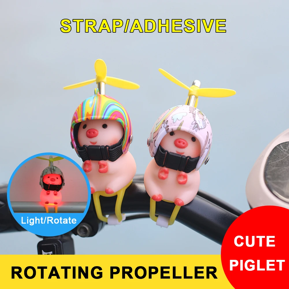 Mini Helmet Piglet Car Ornaments Cute Little Pink Pig With Helmet Propeller Car Decor Road Bike Motorcycle Decoration
Mini Helmet Piglet Car Ornaments Cute Little Pink Pig With Helmet Propeller Car Decor Road Bike Motorcycle Decoration
