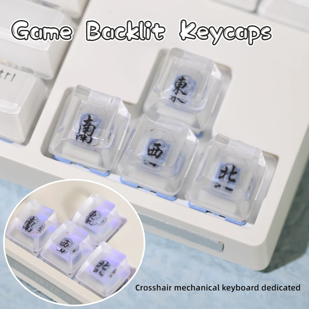 DIY Translucent ESC Keycap Game Backlit Keycaps Girl Cute Gift for Cherry MX Mechanical Keyboard Key Cap R4 Height OEM
DIY Translucent ESC Keycap Game Backlit Keycaps Girl Cute Gift for Cherry MX Mechanical Keyboard Key Cap R4 Height OEM