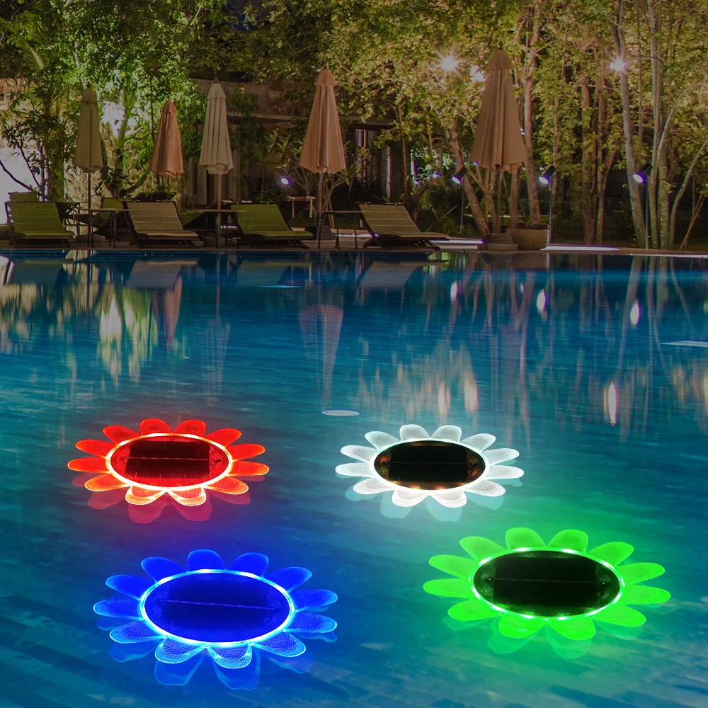 2PCS Solar Sunflower Float Lamp Sunflower Drifting LED Light Swimming Pool Floating Lamp Waterproof Garden Pond Decor LED
2PCS Solar Sunflower Float Lamp Sunflower Drifting LED Light Swimming Pool Floating Lamp Waterproof Garden Pond Decor LED