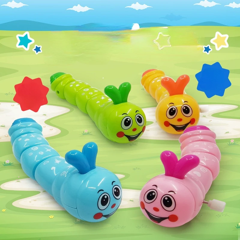 1 Piece Caterpillar Clockwork Cute Cartoon Animals Wind Up Toys for Children Caterpillar Shape Crawling Toy Baby Gift for Kids
1 Piece Caterpillar Clockwork Cute Cartoon Animals Wind Up Toys for Children Caterpillar Shape Crawling Toy Baby Gift for Kids