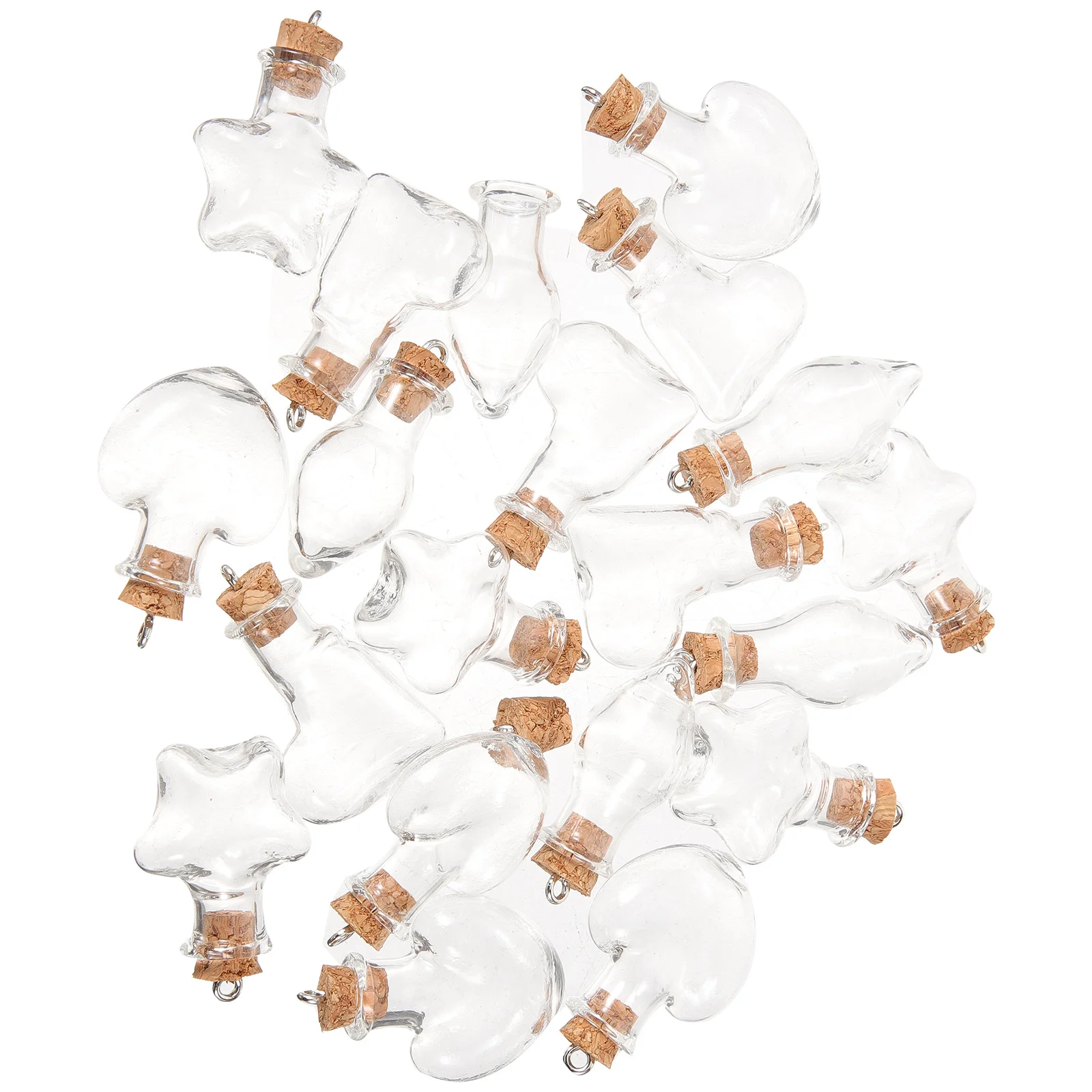20pcs Transparent Wishing Bottles Glass Jar Drift Bottle Wish Bottle Miniature Bottle
20pcs Transparent Wishing Bottles Glass Jar Drift Bottle Wish Bottle Miniature Bottle