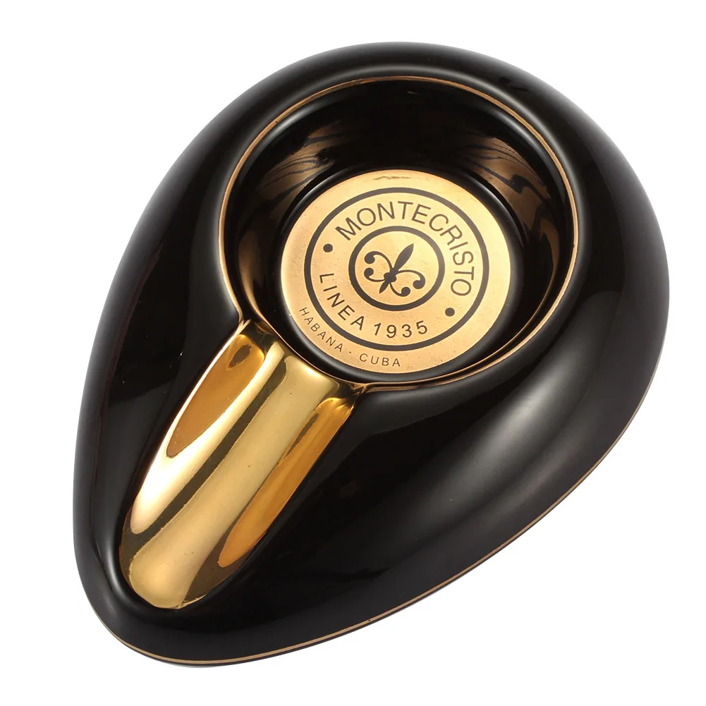 Ceramic Cigar Ashtray House Gadgets Holder Single Luxury Ash Tray Creative Stand Portable Cigar Rest Outdoor Smoking Accessory
Ceramic Cigar Ashtray House Gadgets Holder Single Luxury Ash Tray Creative Stand Portable Cigar Rest Outdoor Smoking Accessory