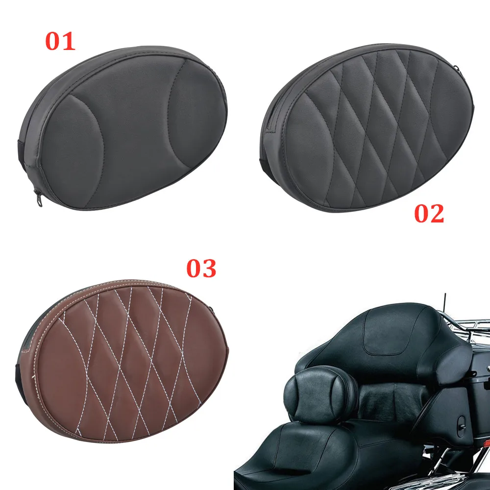 Motorcycle Accessory Front Driver Rider Seat Backrest Cushion Pad For Harley Touring Road King Softail Fatboy Heritage Breakout
Motorcycle Accessory Front Driver Rider Seat Backrest Cushion Pad For Harley Touring Road King Softail Fatboy Heritage Breakout