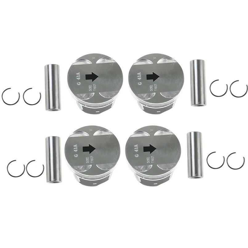 4Pcs 2.4L Piston Kit Fit for Buick LaCrosse Regal Verano Chevrolet Cobalt GMC Pontiac Saturn 12578324 12578326 12593744 12593745
4Pcs 2.4L Piston Kit Fit for Buick LaCrosse Regal Verano Chevrolet Cobalt GMC Pontiac Saturn 12578324 12578326 12593744 12593745