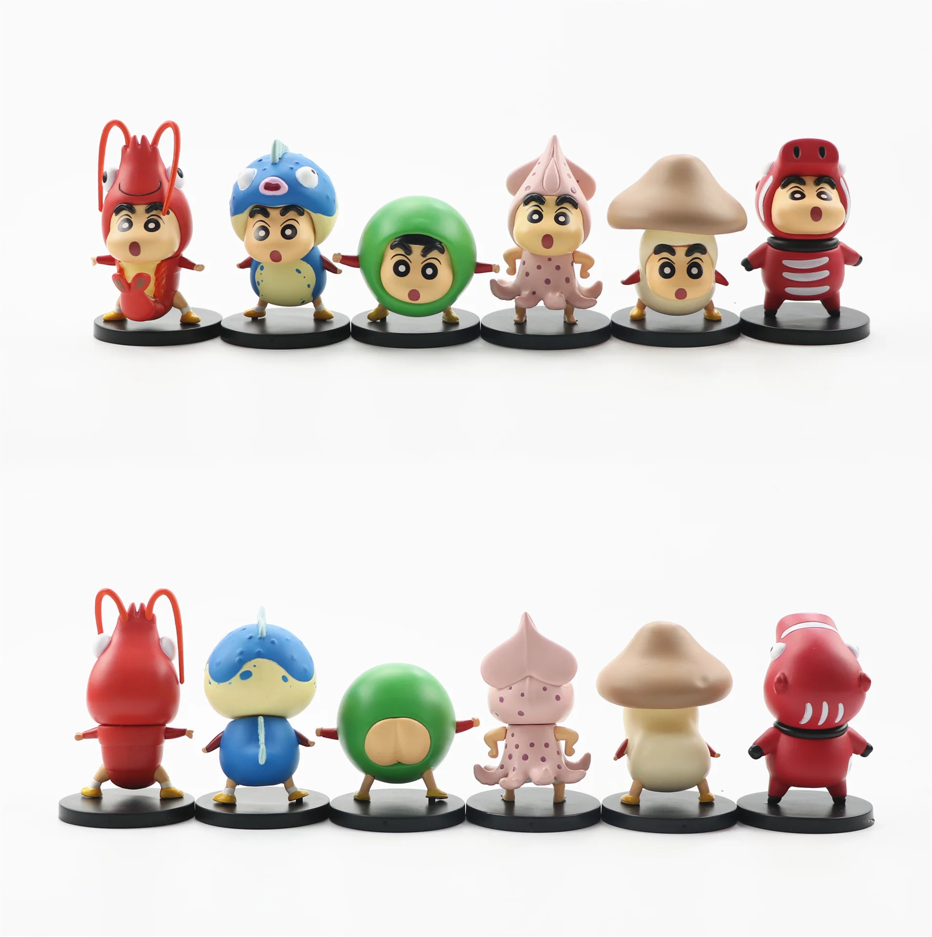 Classic Cartoon Cartoon 6 Kinds of Ingredients Hand-made Mushroom Lobster Octopus Shape Animation Doll Capsule Decoration
Classic Cartoon Cartoon 6 Kinds of Ingredients Hand-made Mushroom Lobster Octopus Shape Animation Doll Capsule Decoration
