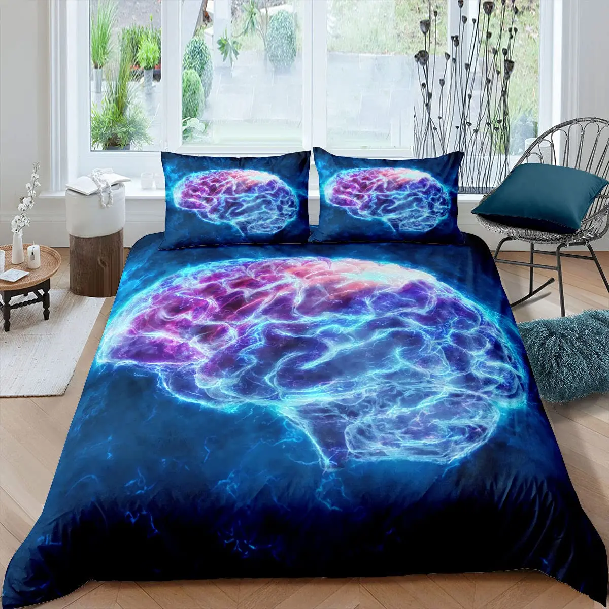 Flower and Human Brain Sage Green Vintage Duvet Cover Math Science Subject Theme Bedroom Decoration for Children Boys Girls Gift
Flower and Human Brain Sage Green Vintage Duvet Cover Math Science Subject Theme Bedroom Decoration for Children Boys Girls Gift