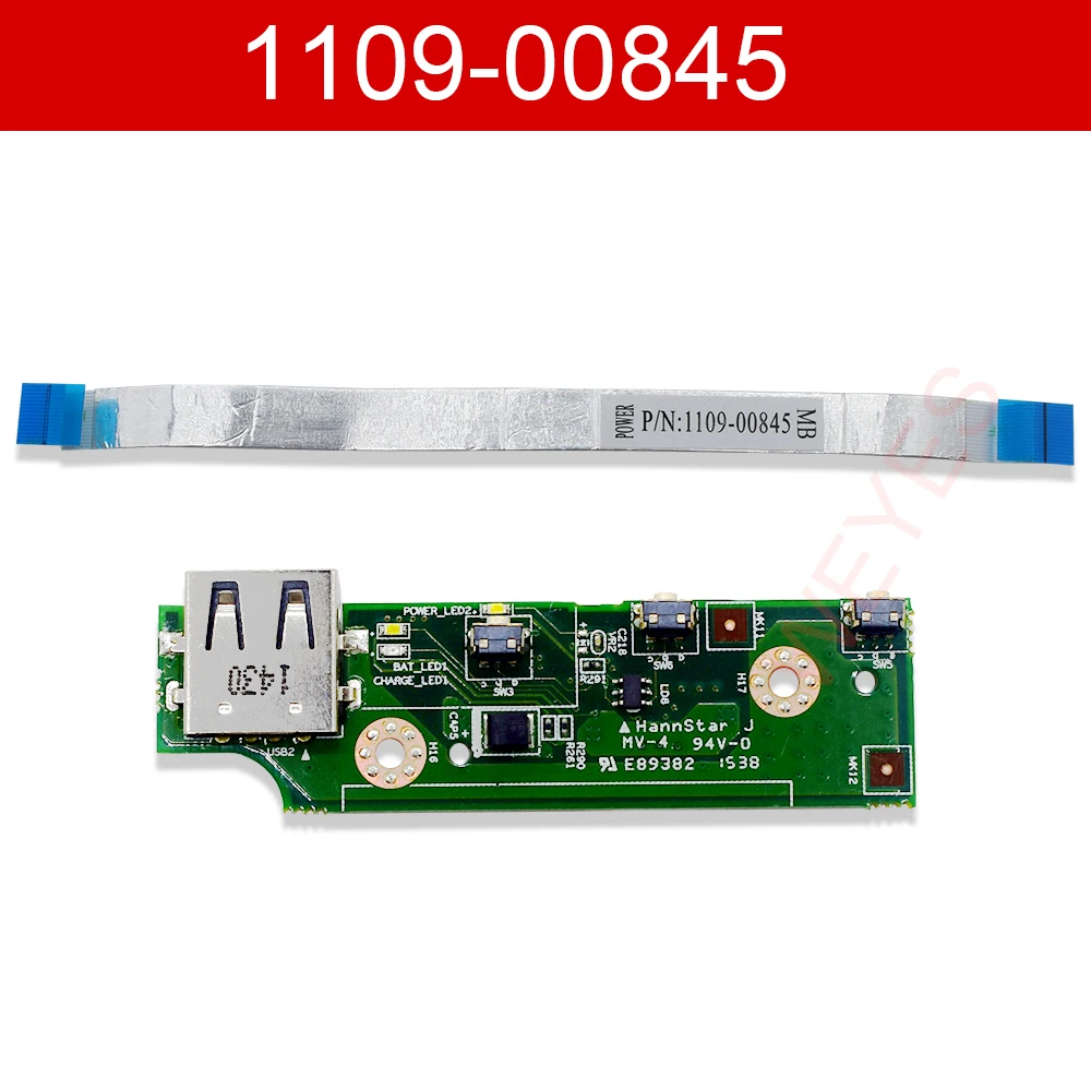 Оригинальная плата кнопки питания Usb BH5338B 1109-00845 для Lenovo IdeaPad Flex 10
Оригинальная плата кнопки питания Usb BH5338B 1109-00845 для Lenovo IdeaPad Flex 10