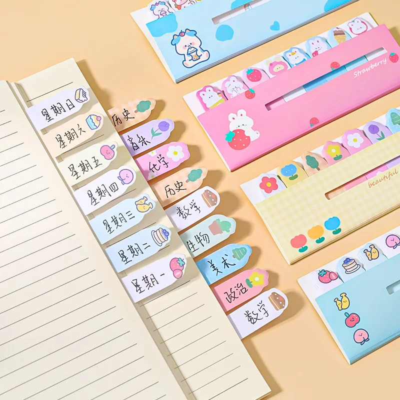 120 PCS Cute Memo Pad Kawaii Decor School Supplies Stationery Note Stickers Sticky Notes Index Planner Paper Korean Stickers
120 PCS Cute Memo Pad Kawaii Decor School Supplies Stationery Note Stickers Sticky Notes Index Planner Paper Korean Stickers