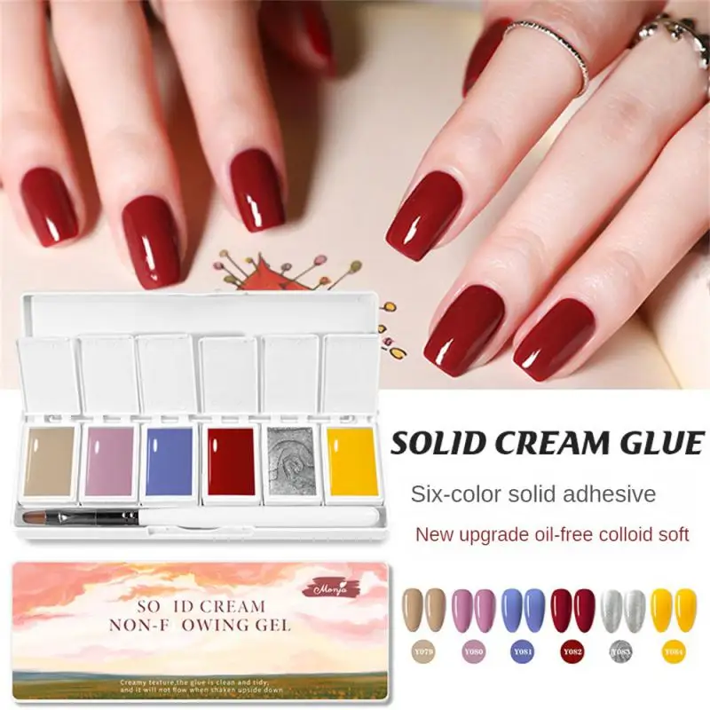 6-Color Nail Polish Glue Suit Cream Solid Nail Enhancement Semi-permanent phototherapy Nail Glue Soak Off UV LED
6-Color Nail Polish Glue Suit Cream Solid Nail Enhancement Semi-permanent phototherapy Nail Glue Soak Off UV LED