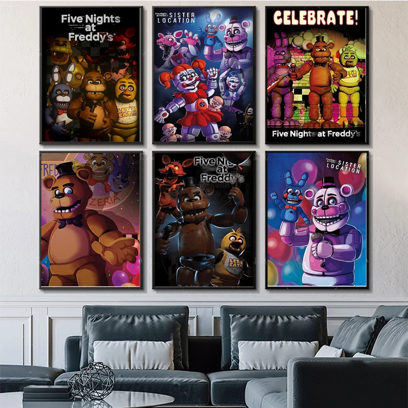 Fnaf Five-nights-At-Freddys Anime Poster Anime Posters Sticky HD Quality Poster Wall Art Painting Study Wall Decor
Fnaf Five-nights-At-Freddys Anime Poster Anime Posters Sticky HD Quality Poster Wall Art Painting Study Wall Decor